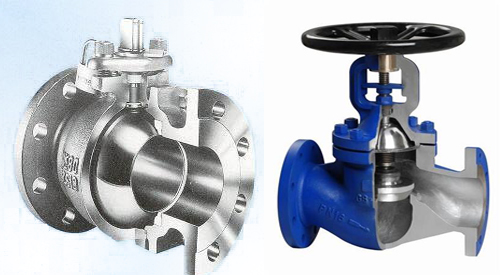 球閥與截止閥剖麵